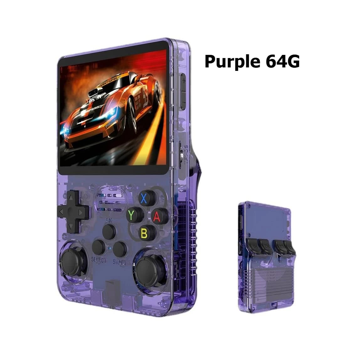 Console de jeu portable Arkos R36S Open-source avec écran IPS HD 3,5 pouces 4K, 64 Go/128 Go, 20000/