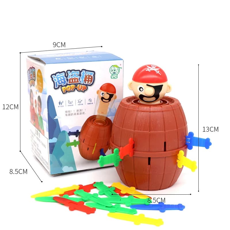 Épée de Pirates Sautants pour Enfants, Jouet Tricky, Jeu de Chance, Cadeau pour Enfants, Nouveau, Am