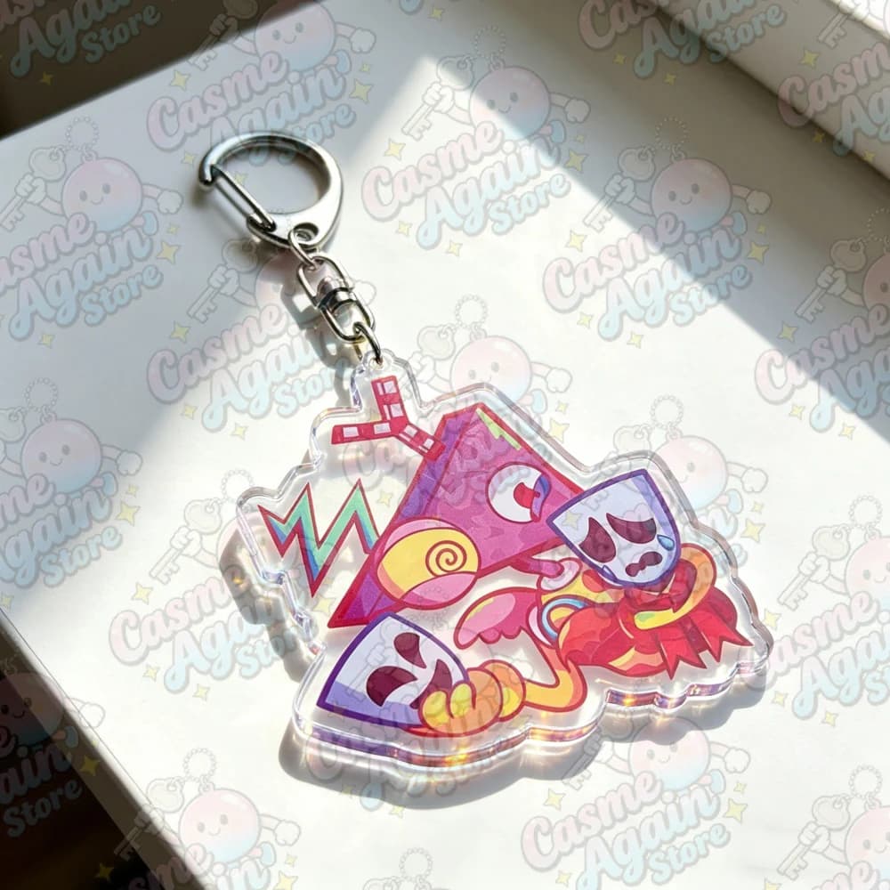 Porte-clés mignons de dessins animés, bijoux, cadeaux pour les fans de mangas et de jeux