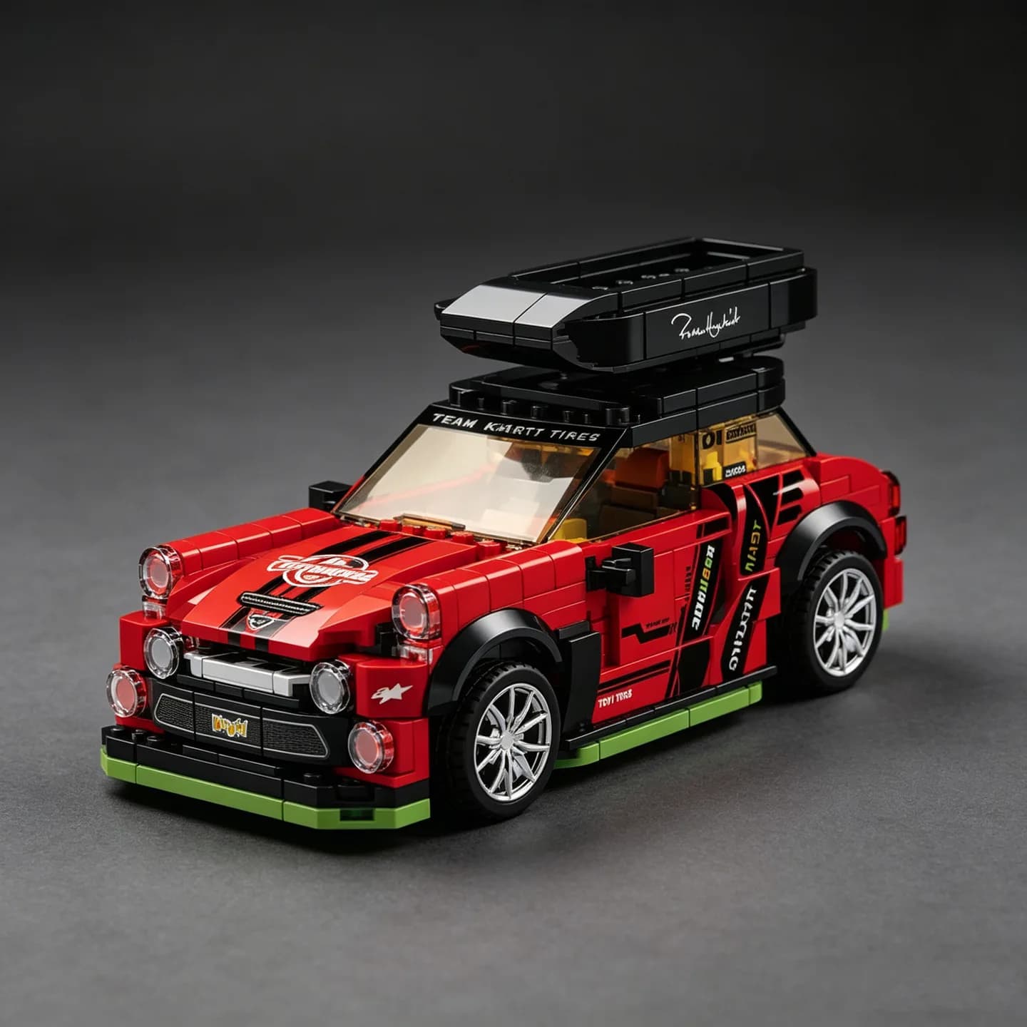 Série City : Personnalisation et conversion de voitures – Modèle de voiture à construire avec barres