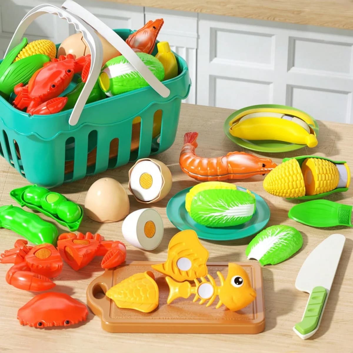 Ensemble de cuisine, jeu de découpe, jouets alimentaires, faire semblant de la cuisson des fruits, l