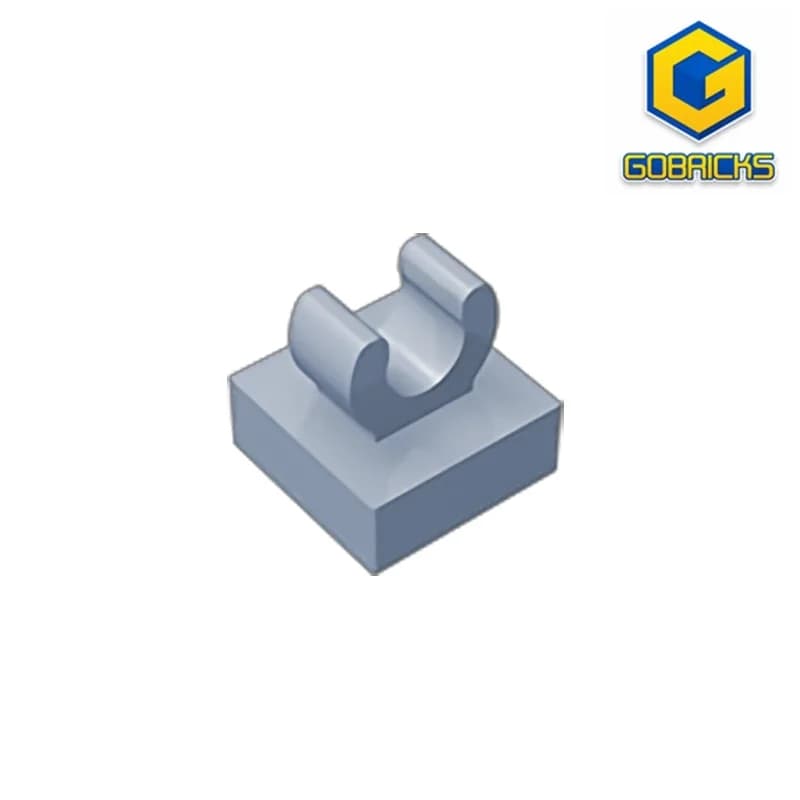 Gobricks GDS-818 carrelage spécial 1x1 avec Clip avec bords arrondis compatible avec lego 15712 2555