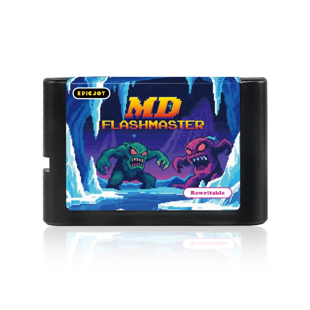 Cartouche de jeu EPICJOY MD Rewriter, programmeur MD Flashmaster pour console de jeu Megadrive Genes