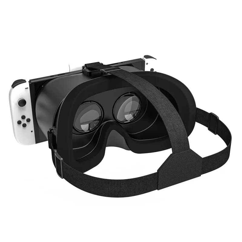 Lunettes de réalité virtuelle avec lentilles HD réglables et sangle de tête confortable, casque VR a