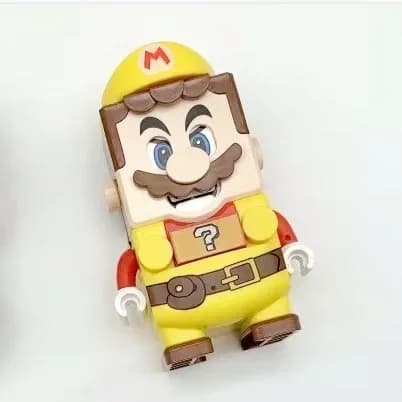 Super Mario Bros Luigi figurine assemblée modèle jouets marque boîte poupées enfants main cadeau de