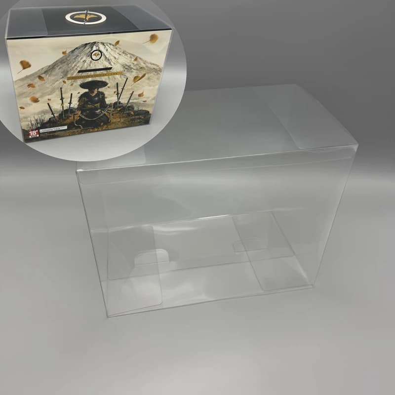 Boîte transparente transparente pour PS5 pour GHOST OF YOTEI édition collector boîte d'affichage de