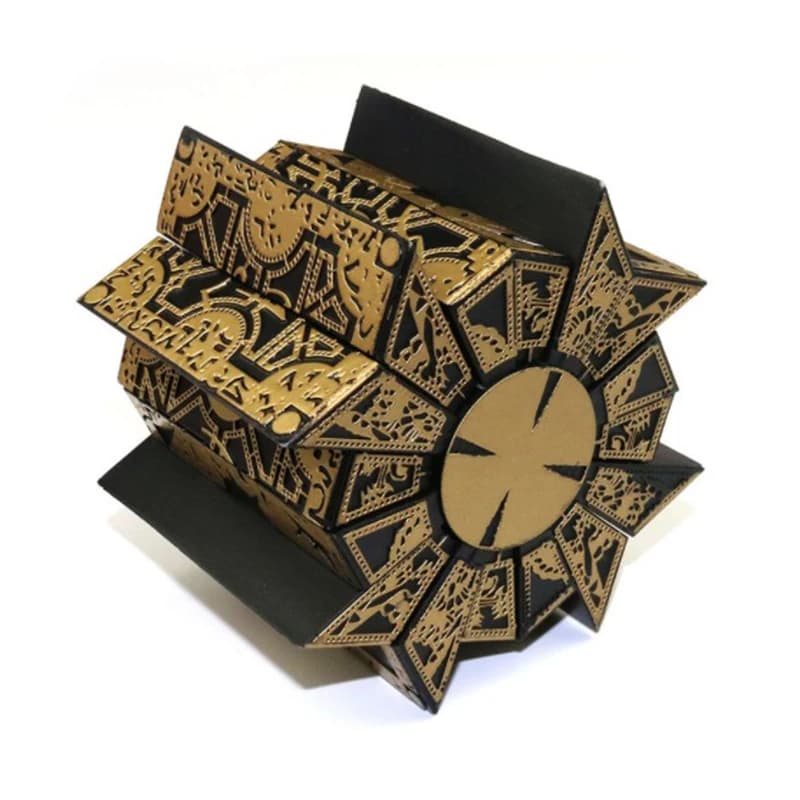 Boîte de puzzle de verrouillage de configuration de lament de Lemarchand, travail de Hellraiser Deco
