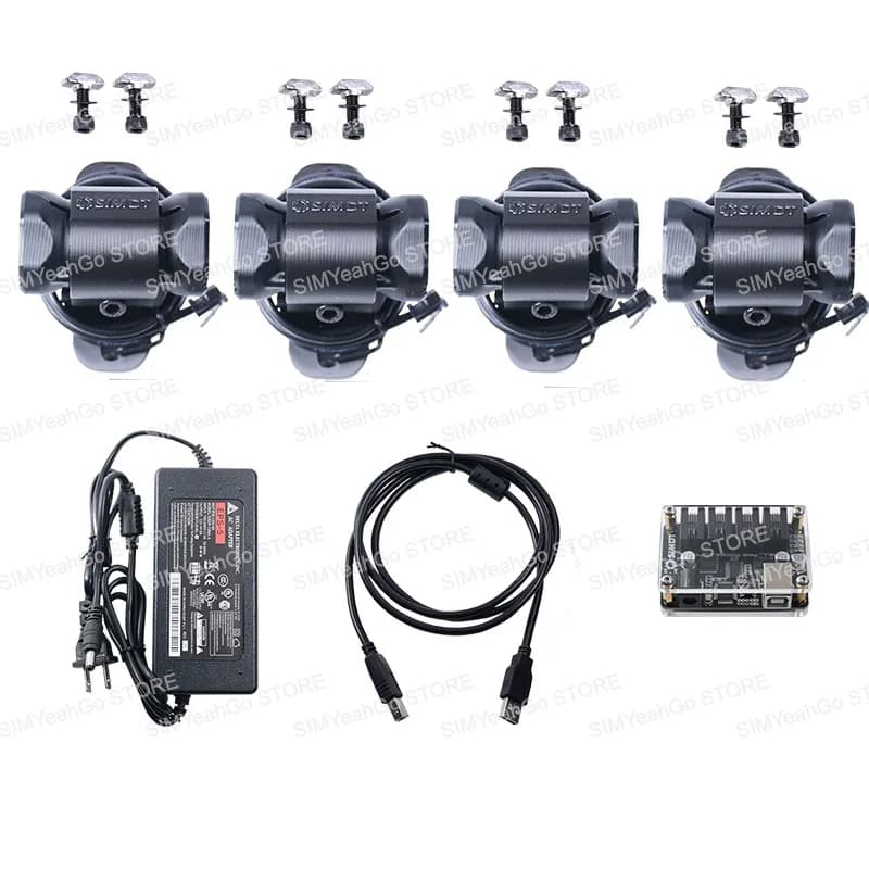 Kit de vibrations de support de siège universel pour PC Simracing jeu USB Plug and Play simulateur d