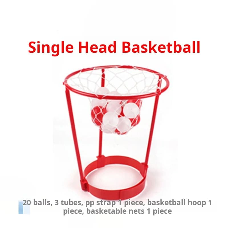 Cerceau de tête, jeu de fête de basket-ball pour enfants et adultes, jeu de carnaval, bandeau en fil