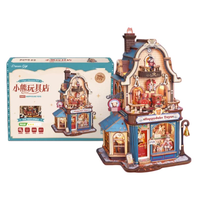 NOUVEAU Spot Officiel Teddy Bear Toy Shop DIY Cadeau à assembler pour Anniversaire et Fête des Enfan