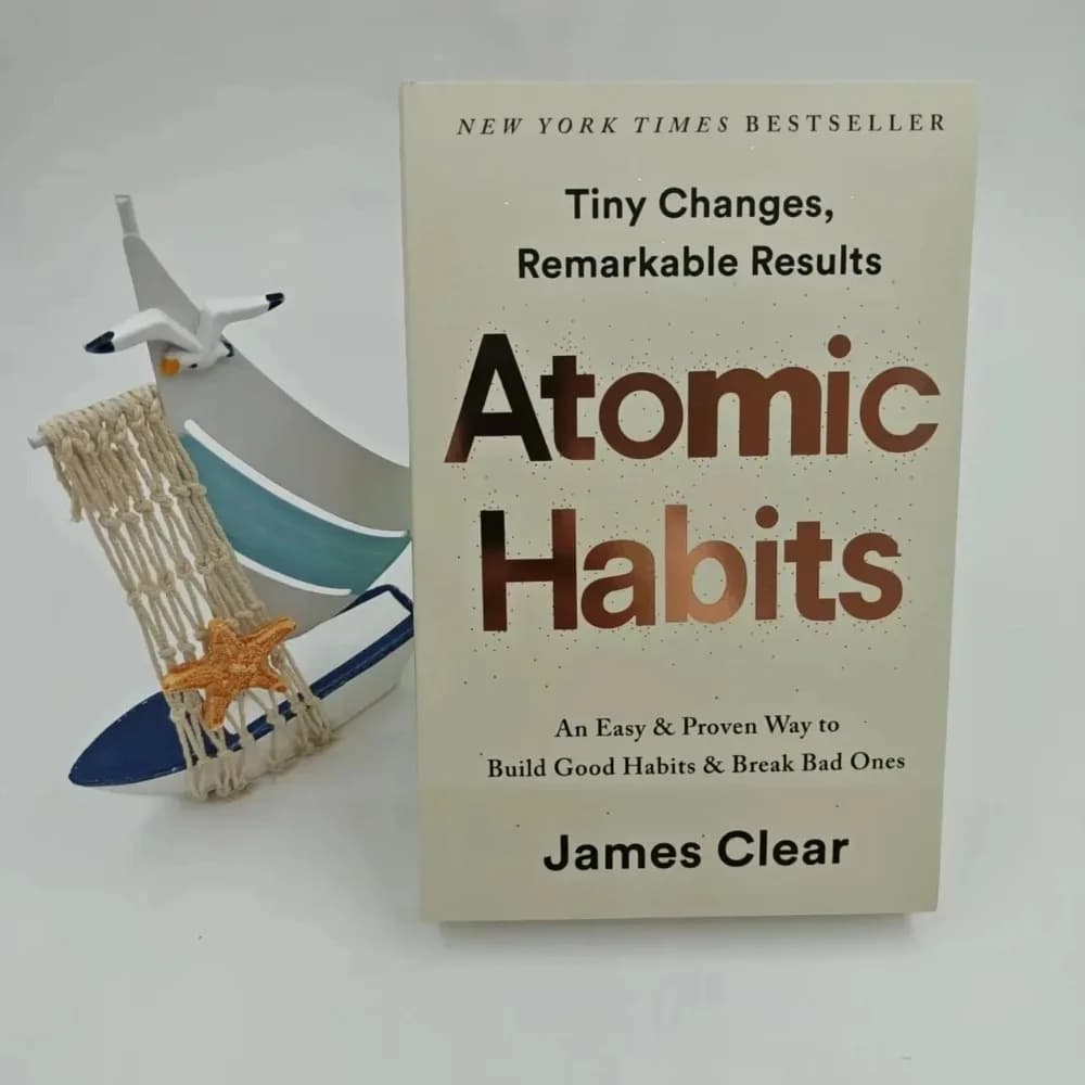 Livre Atomic Habits : Construire de Bonnes Habitudes, Éliminer les Mauvaises, Amélioration Personnel