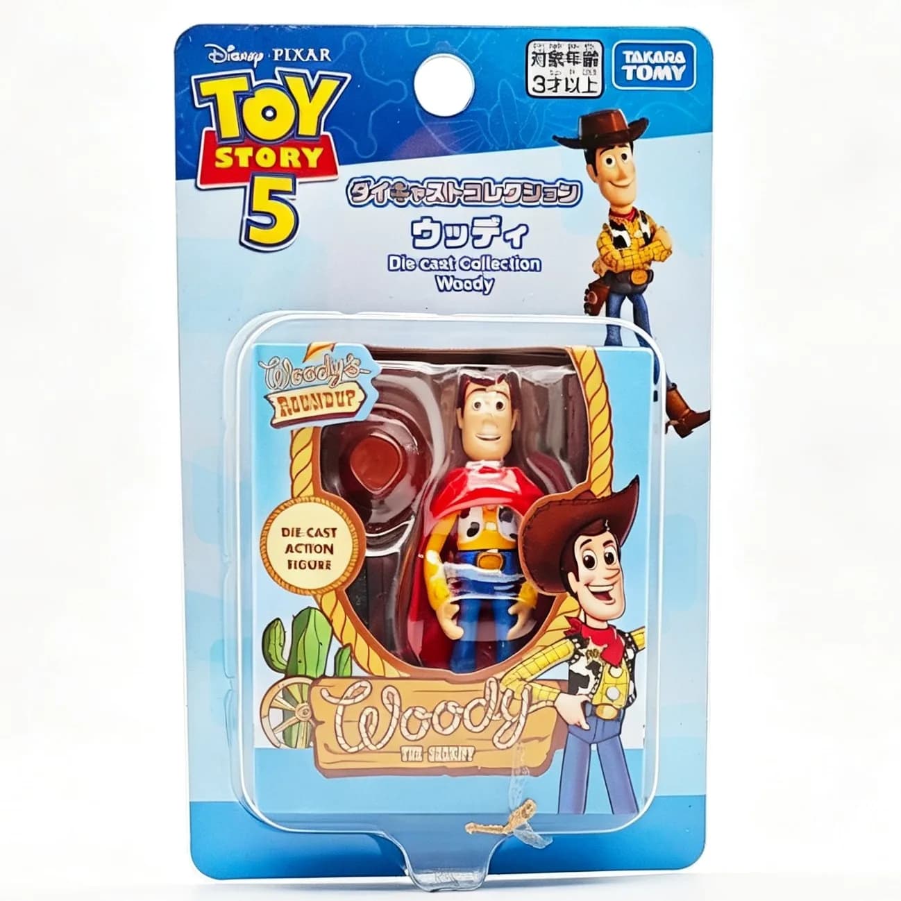 Nouveau stock authentique en stock Takara Tomy Disney Pixar Toy Story 5 Modèle en alliage métallique