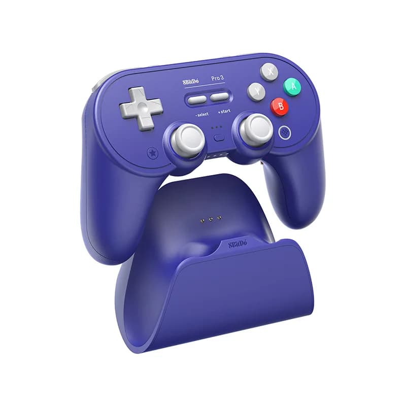 Contrôleur de jeu sans fil 8BitDo Pro 3 pour Switch 1/2 Windows, Apple, avec joysticks TMR, déclench