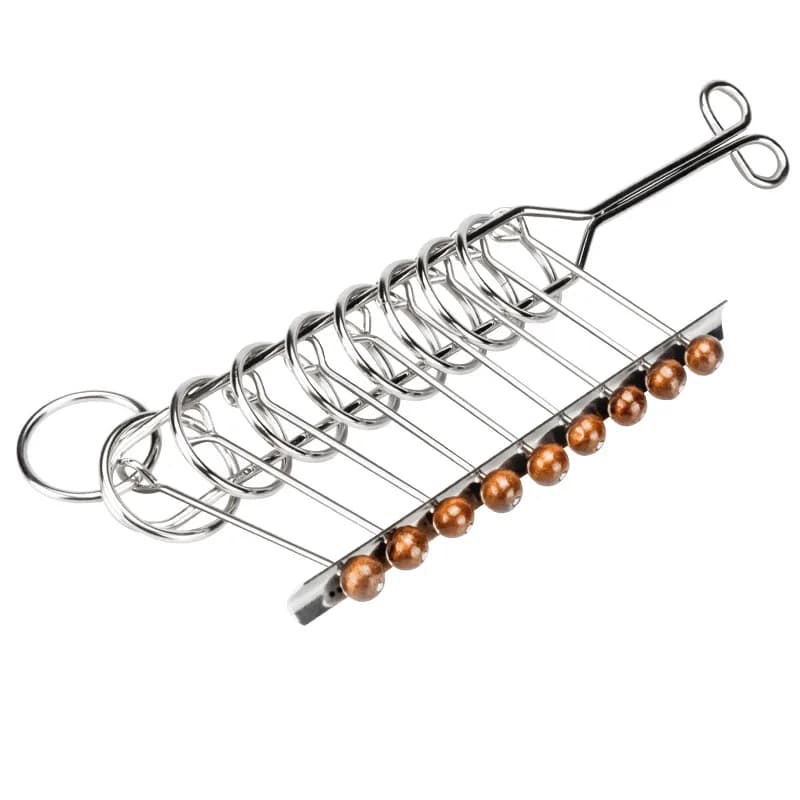 Jouet Puzzle à neuf anneaux, déverrouillage Intelligent, cadeau pour étudiant, formation à la réflex