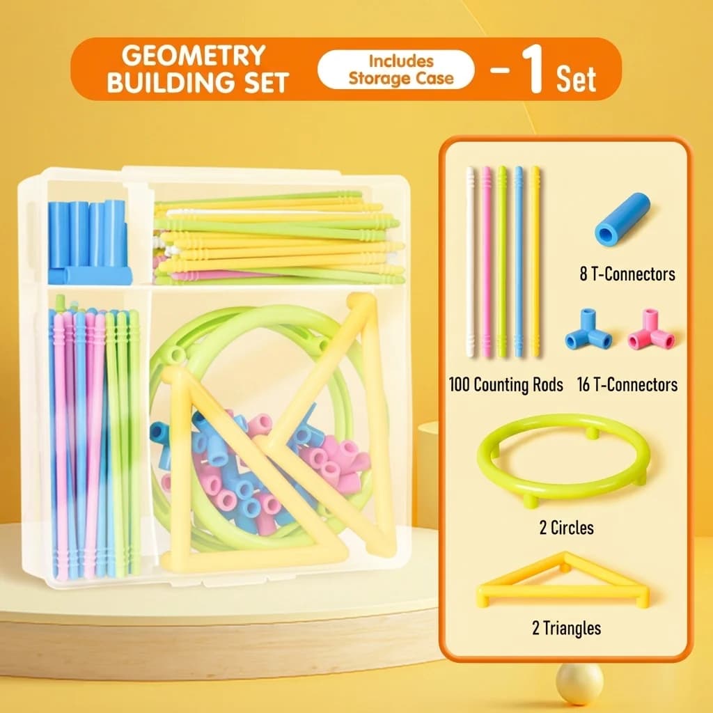 Kit de construction géométrique pour les élèves de 5e et 6e année (second semestre) – Reconnaissance