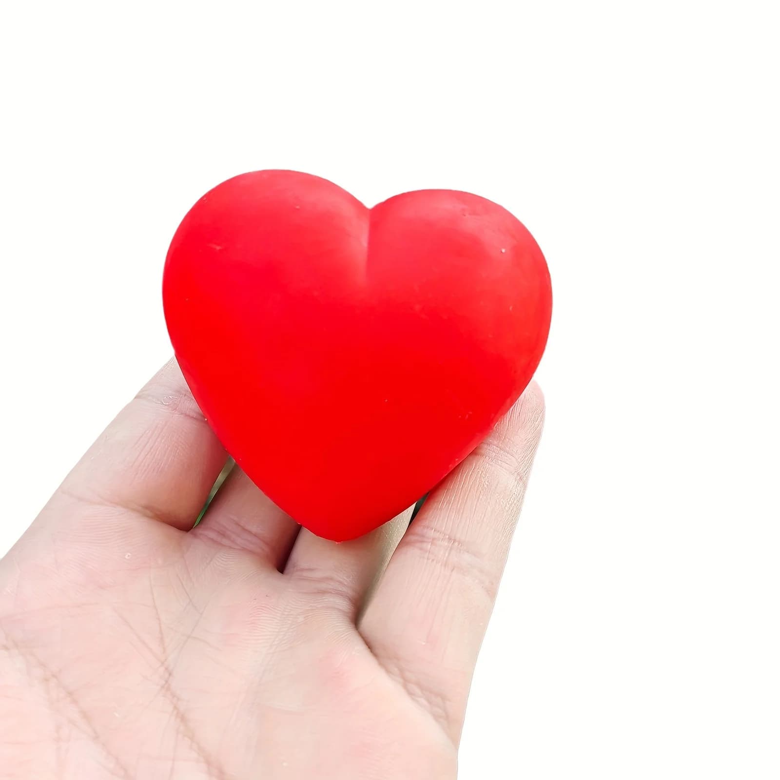 Balle anti-stress en forme de cœur pour la Saint-Valentin, jouet sensoriel mignon pour soulager l'an