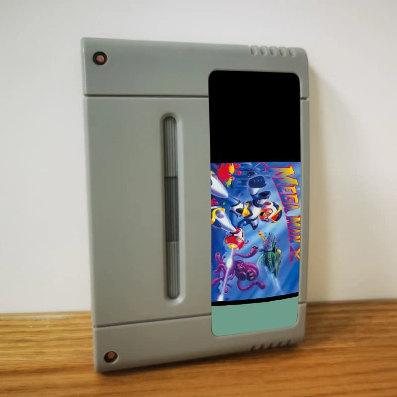 Cartouche de jeu Mega Man X Series pour SNES, 19 types de jeux 16 bits, USA/EUR, pour console de jeu