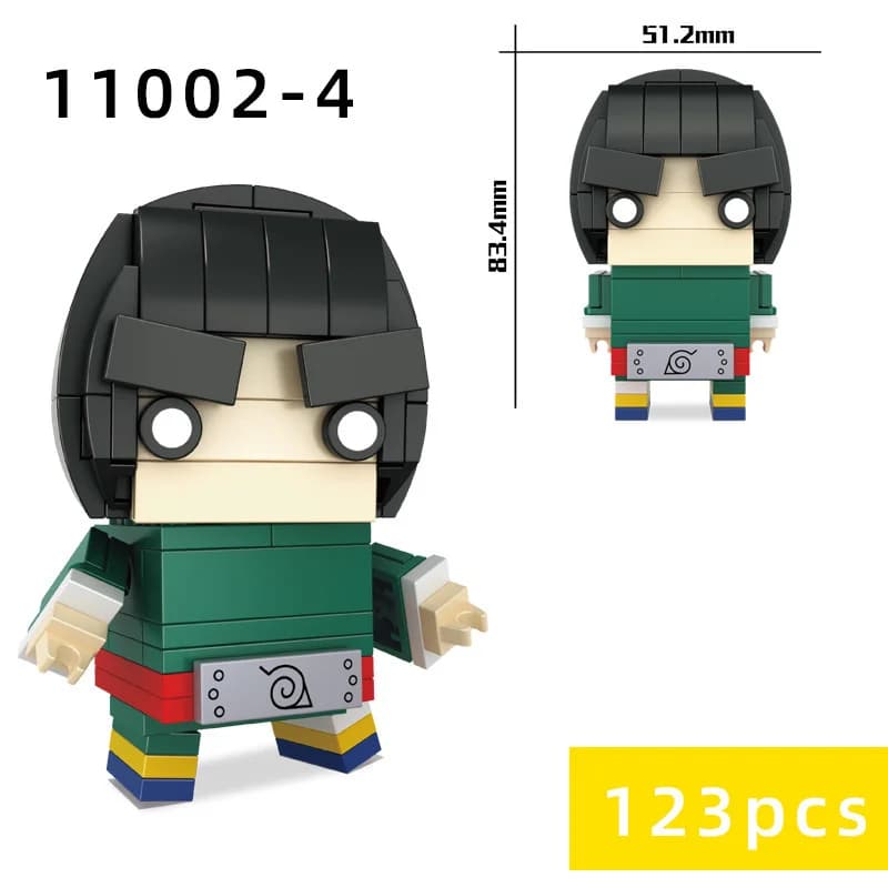 Jouets à assembler en blocs de construction NARUTO, figurines d'anime Uzumaki Sasuke Sakura Shikamar