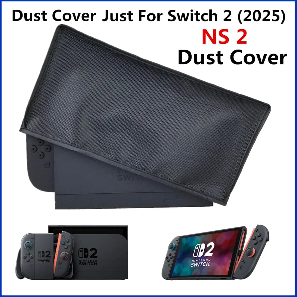 Housse anti-poussière pour Switch2, housse pour Switch2 2024, édition numérique/à disque, tissu Oxfo
