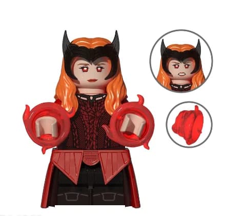 Jouets de construction Super héros, figurines d'action invincibles, jouets de construction, cadeau