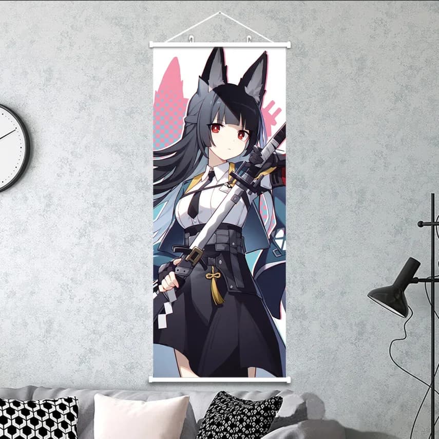 Jeu Zenless Zone zéro papier peint Anime ZZZ tenture murale peinture Art périphérique affiche toile