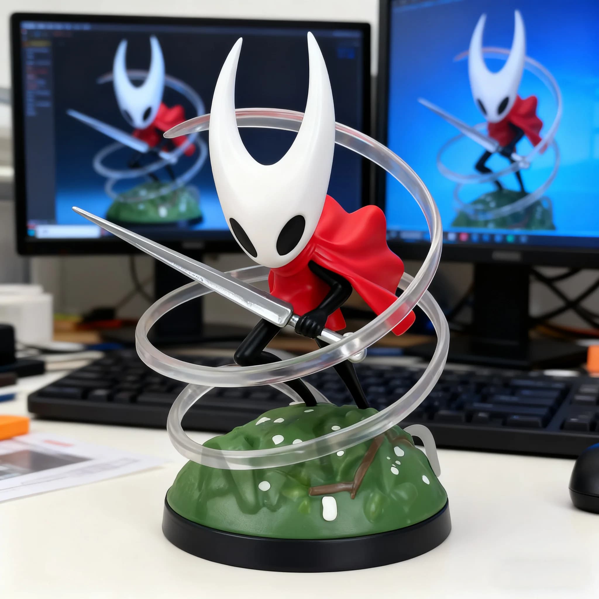 Nouveau jeu Hollow Knight: figurine de dessin animé Silksong, figurine d'action en PVC, modèle à col