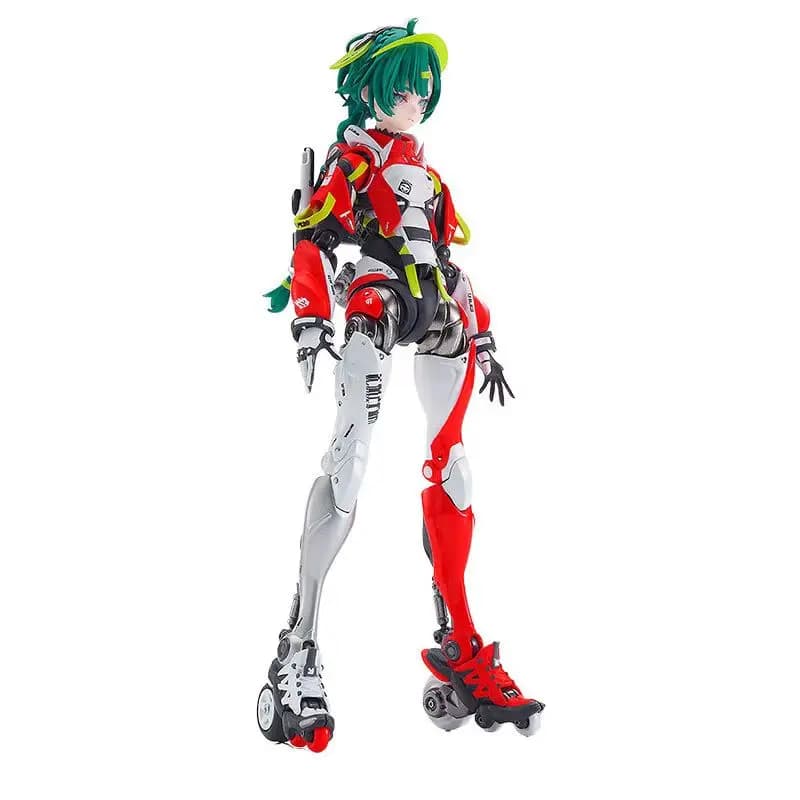 Figurine articulée Sentinel Motored Cyborg Runner, style mecha science-fiction, jouet de collection,