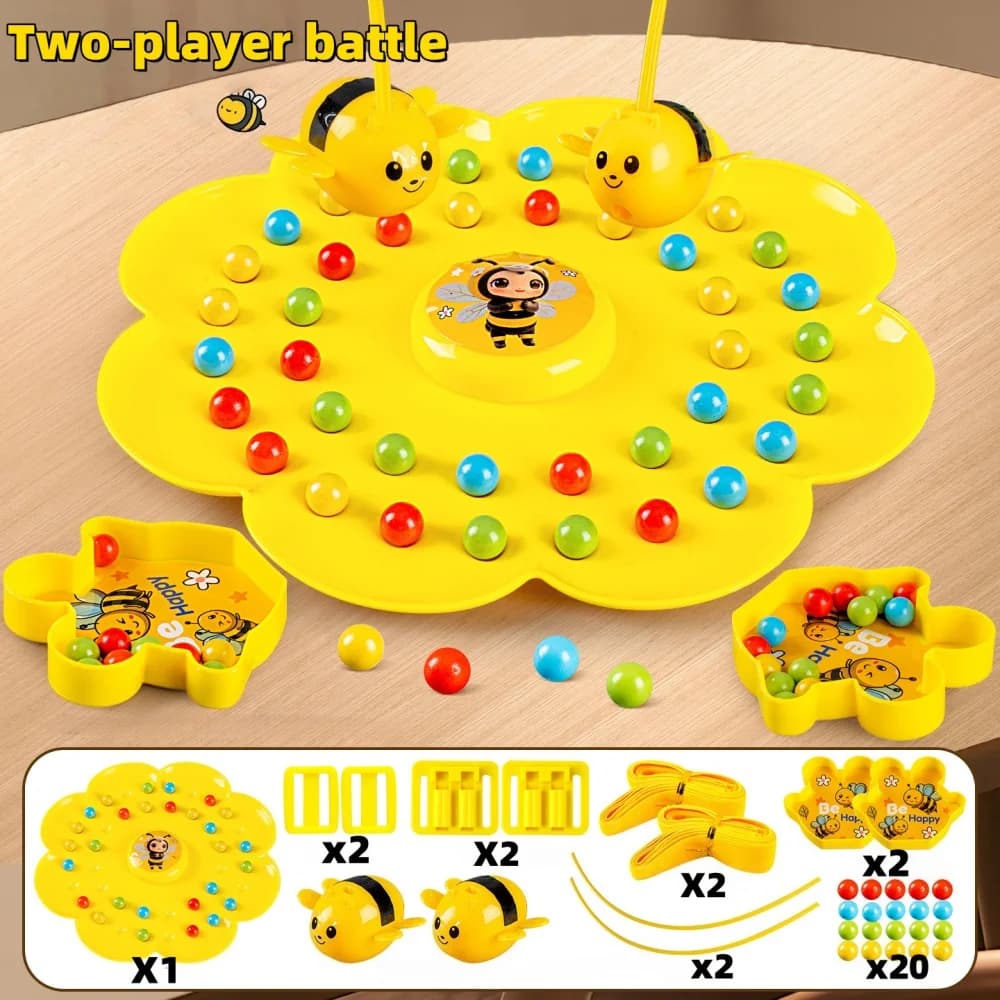 Jeu de société multifonctionnel Little Bumblebee, Puzzle, jouets de pêche, jouets éducatifs interact