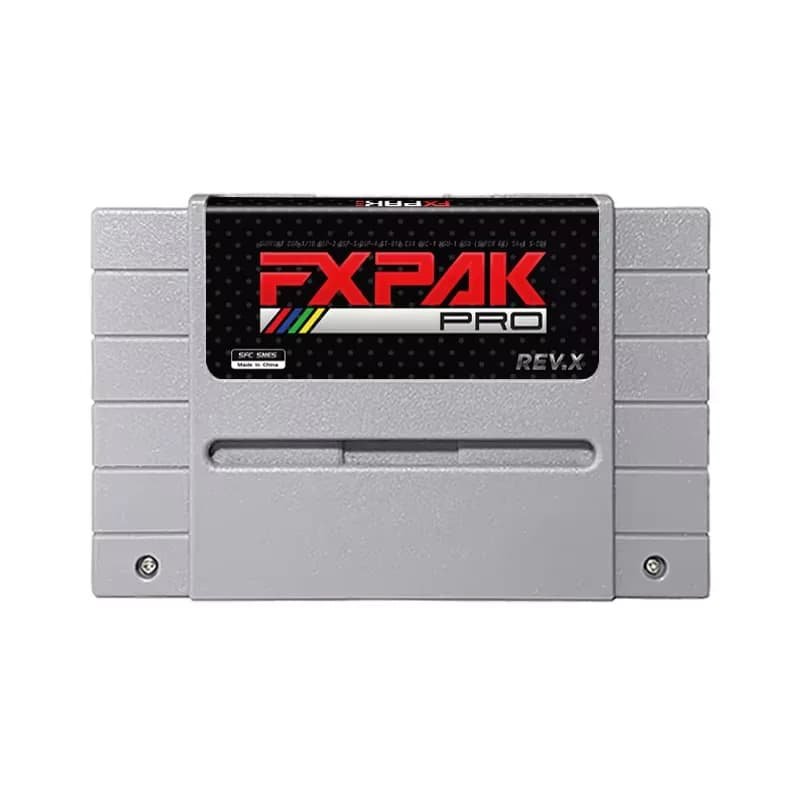 Cartouche de jeu Flash Card Fxpak Pro 2026, 5200 jeux en 1 pour console de jeu rétro SNES SFC 16 bit