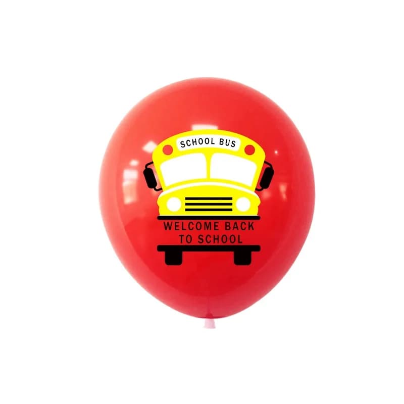 Ballon de retour à l'école, ballon de bienvenue pour la saison d'ouverture, salle d'irritation pour