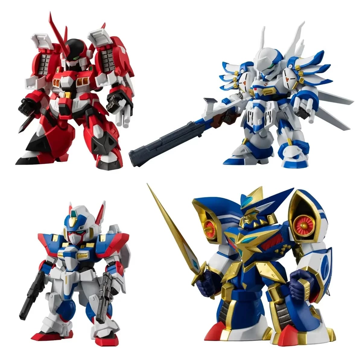 Bandai bonbons jouet Super Robot Wars Og Collection originale 02 édition Anime figurine d'action ori