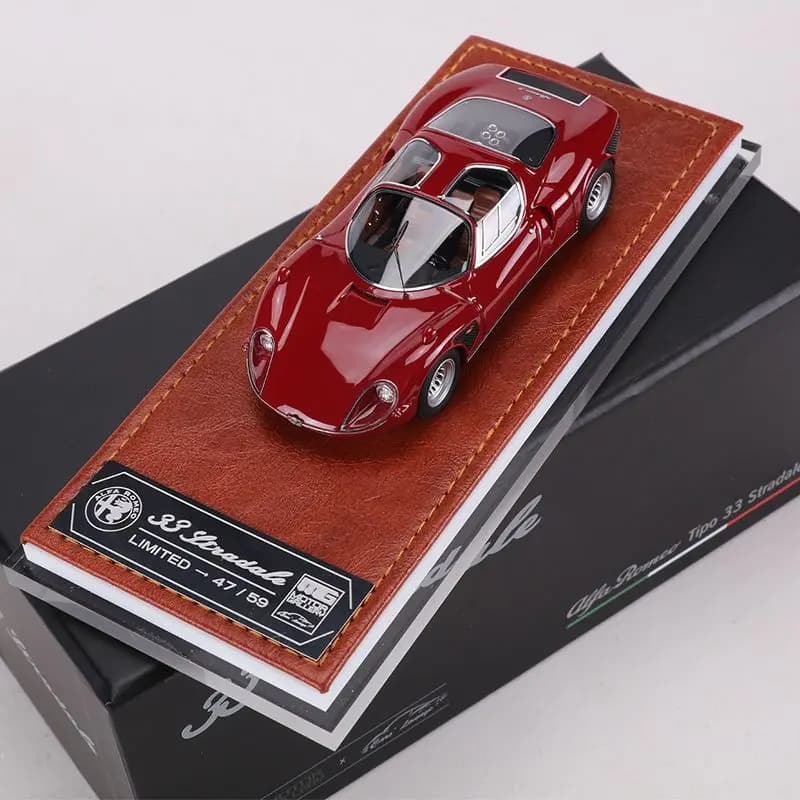 Voitures Lounge CL 1:43 Tipo 33 Stradale, modèle de voiture en résine, édition limitée 59