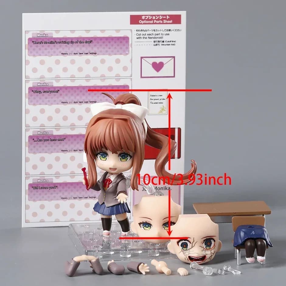 Club de littérature Doki Doki! Natsuki 2077 figurine à collectionner modèle jouet poupée cadeau
