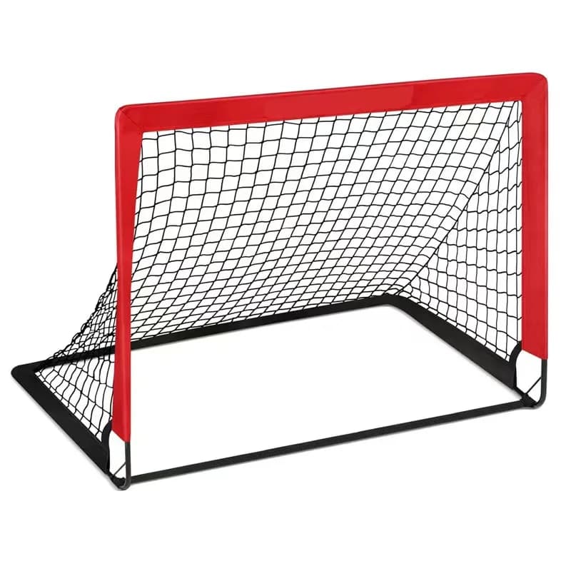 Goal de football portable pliable, adapté aux aires de jeux, parcs, environnements intérieurs et ext