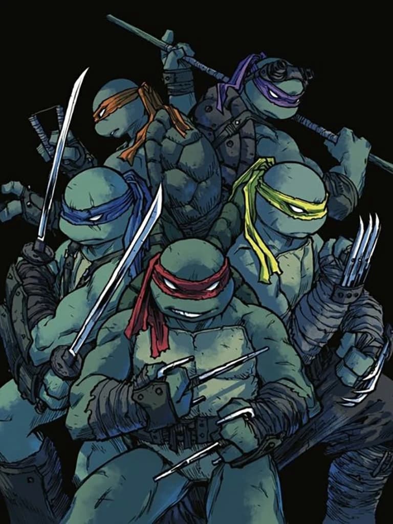 Disney-Peinture Diamant Tortue Ninja, Puzzle Broderie Imprimée, Croix 152, Mosaïque 5D, Bricolage Ma