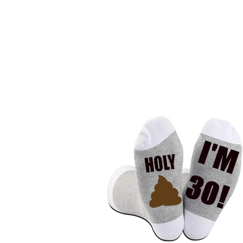 Sainte je suis 30 40 50 60 70 80 ans 30e 40e 50e 60e 70e 80e fête d'anniversaire chaussettes cadeau