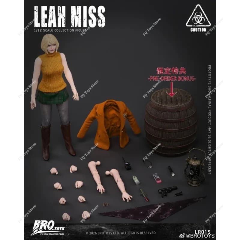 Précommande BROTOYS LR015 1/12 Modèle de main articulée en tissu - Miss Leah Toy Collection Gift