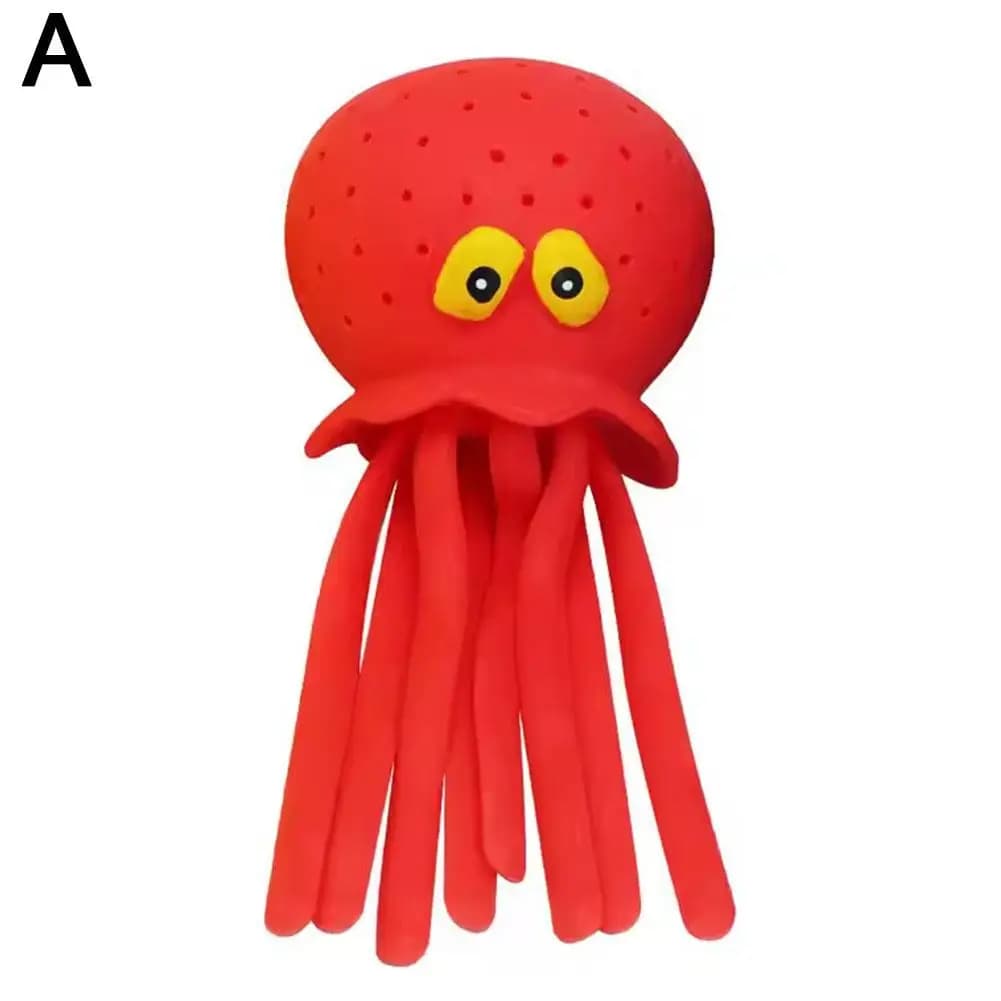 Jouet de bain poulpe pour enfants, jeu d'eau, jouet absorbant créatif qui pulvérisent, soulagement d