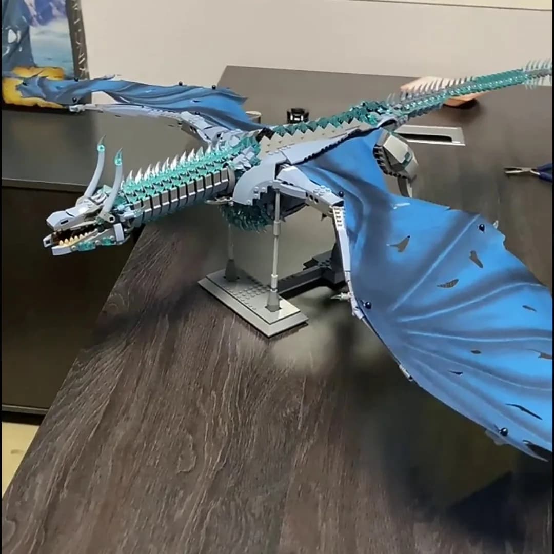 Série de films le Drogon et Viserion Dragon modèle blocs de construction jeu figurines d'action briq