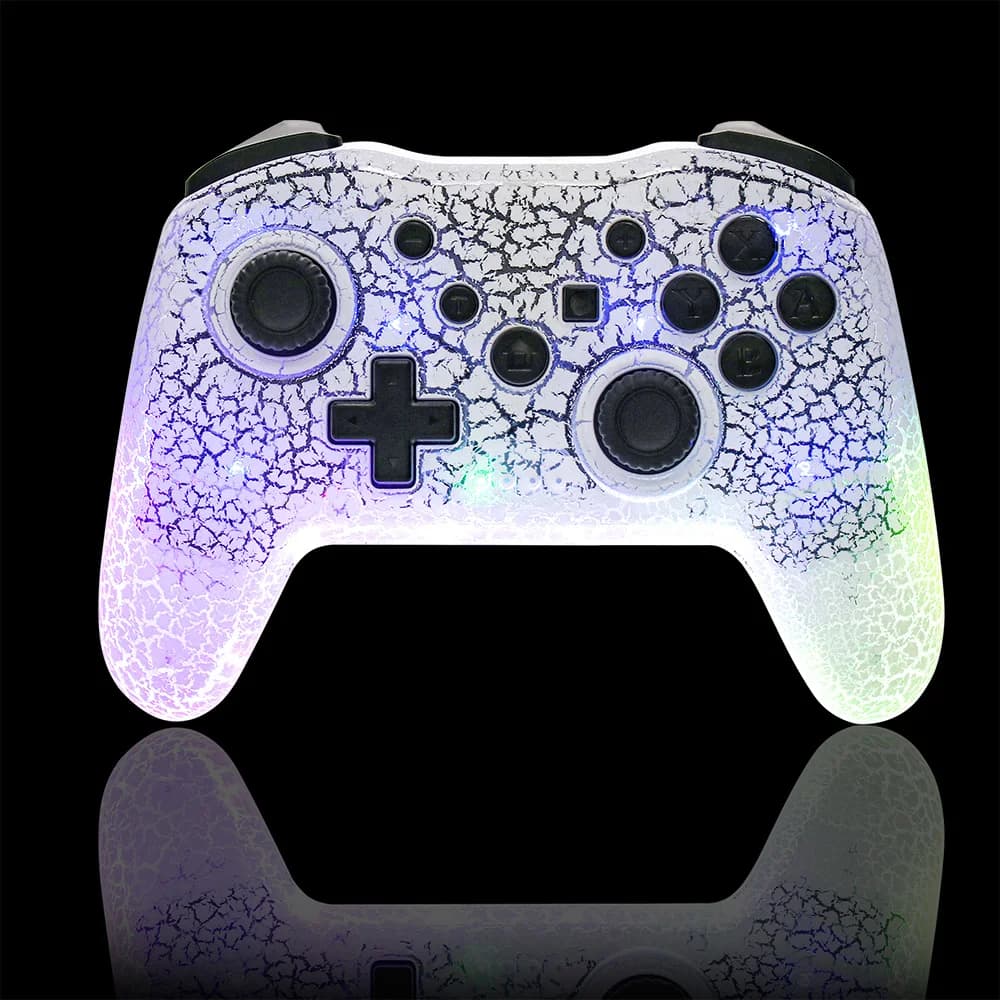 GAMINJA manette de jeu sans fil LED accessoires croques pour Nintendo Switch TV Box PS3 contrôleur d