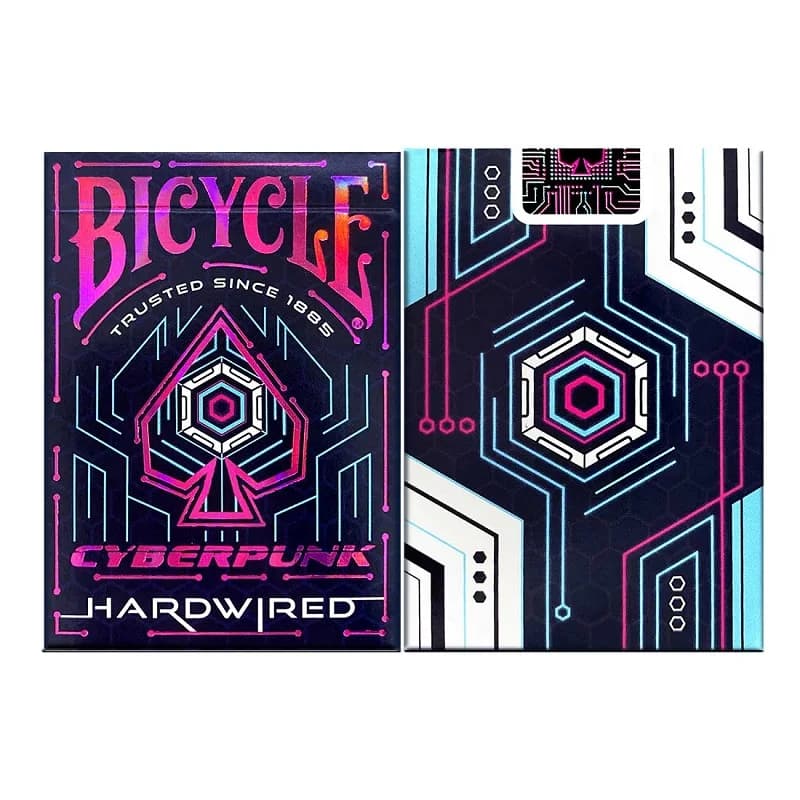 Cartes à jouer Cyberpunk pour vélo, jeux de cartes, tours de magie pour magicien