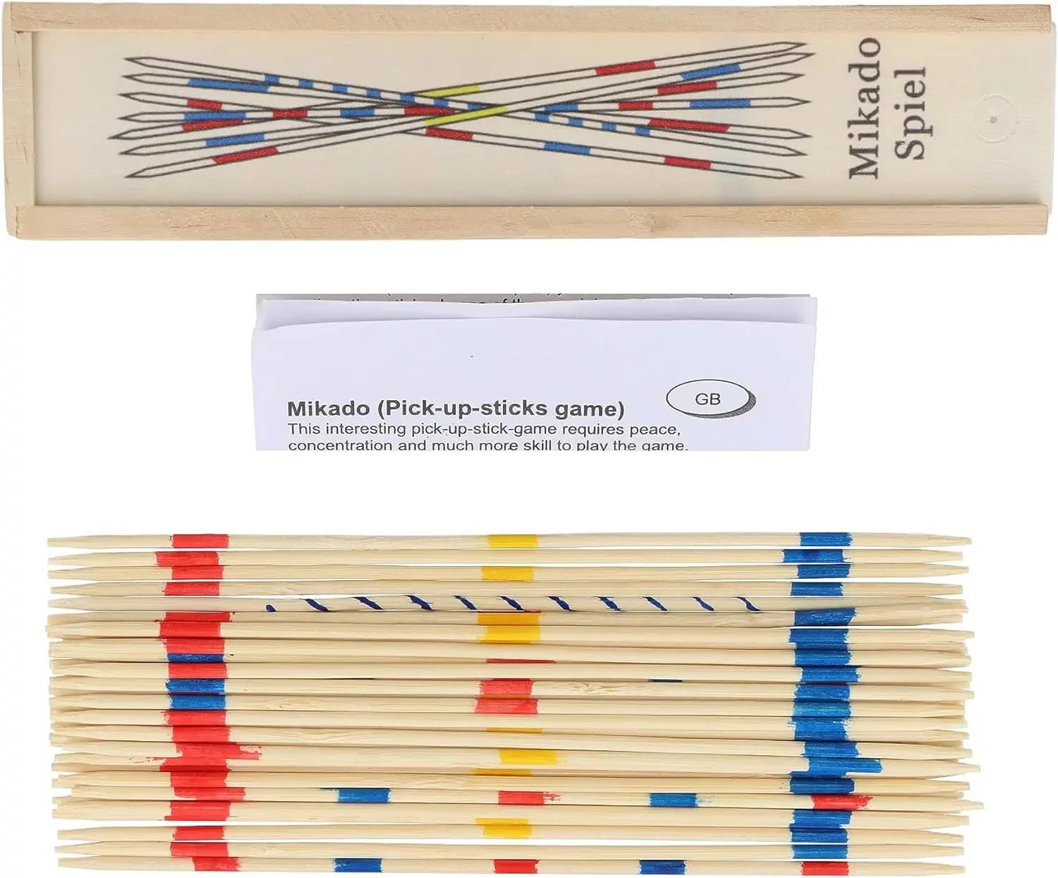 Jeu de bâtons de ramassage classiques en bois, 1 pièce, avec développement d'instructions, jouet d'a