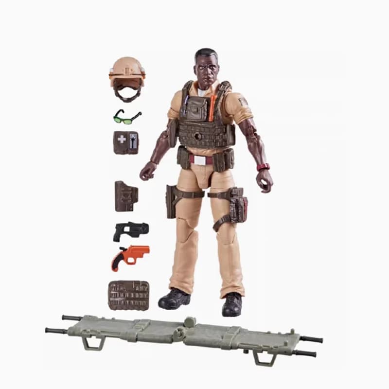 GIJOE 1:12 échelle soldats troupe médecin ambulancman 6 pouces figurine mobile cadeau jouet scène dé