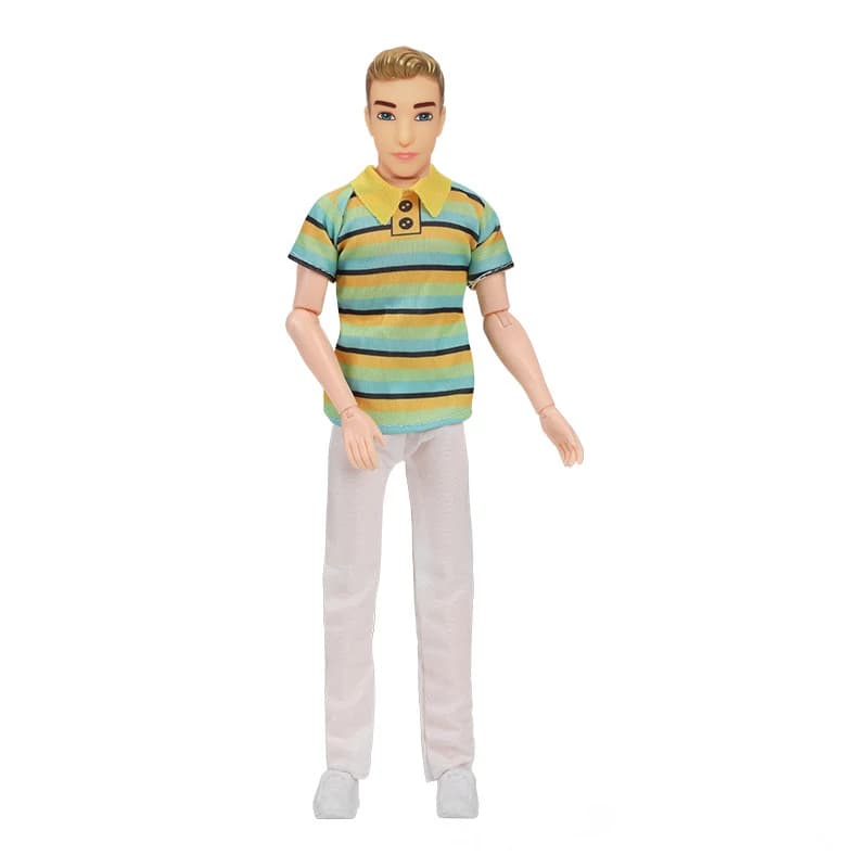 Ensemble complet de poupée Ken 30cm, multi-jonts, petit ami mobile avec vêtements, costume, jouets h