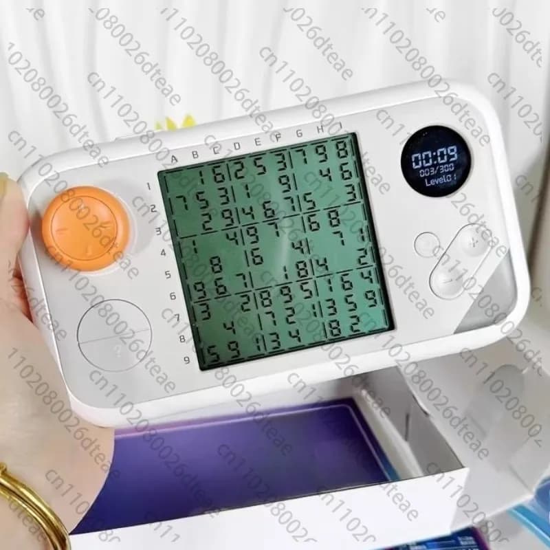 Console de jeu Sudoku : Jeu de logique portable – Un cadeau éducatif intelligent pour les étudiants