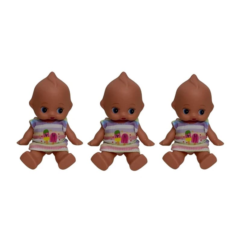Lot de 3 figurines articulées de 6 pouces, style Kawaii, jouet de simulation, livraison rapide, cade