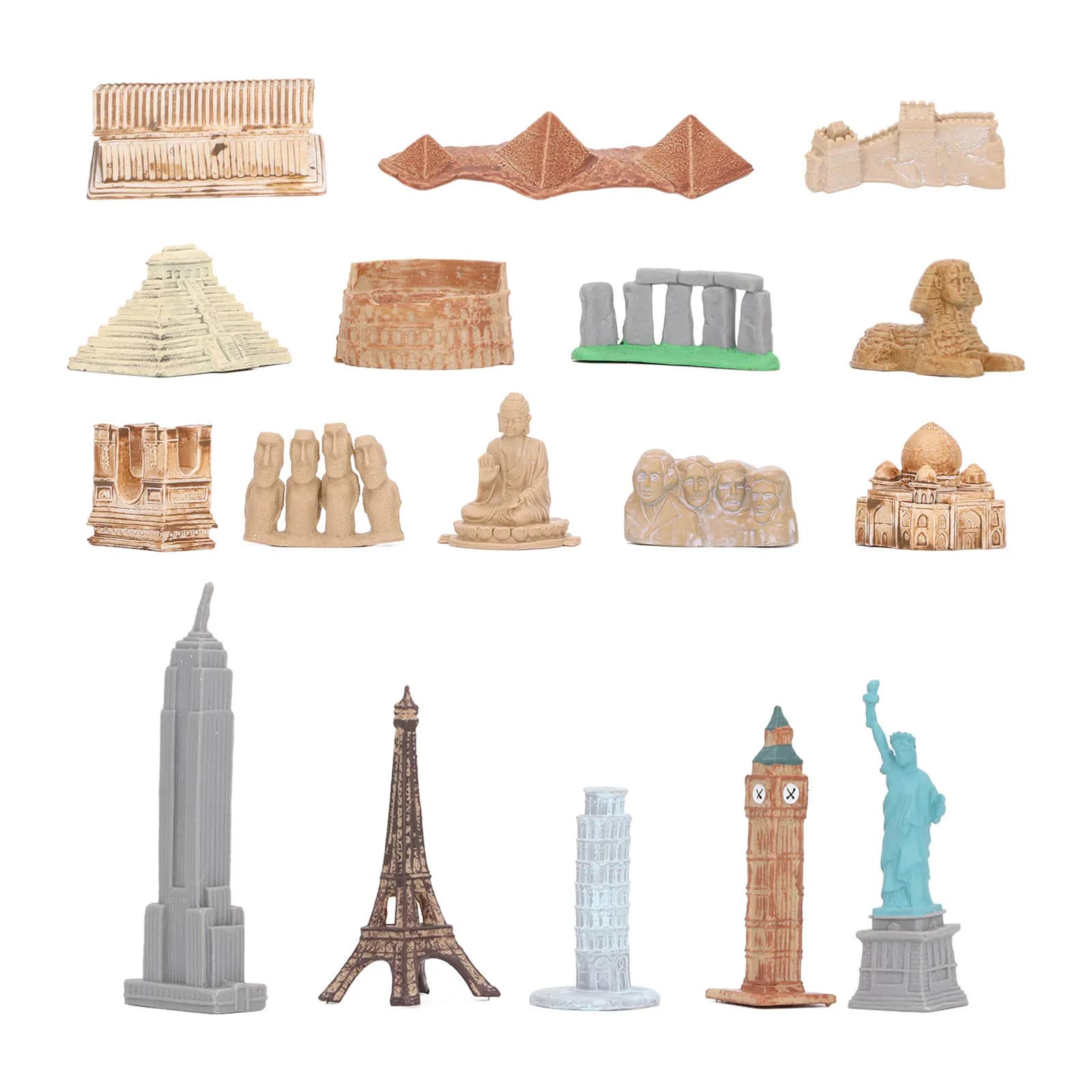 Ensemble de bâtiments miniatures de prairie en plastique, modèle de Dakota ide éma enne, kit de déco