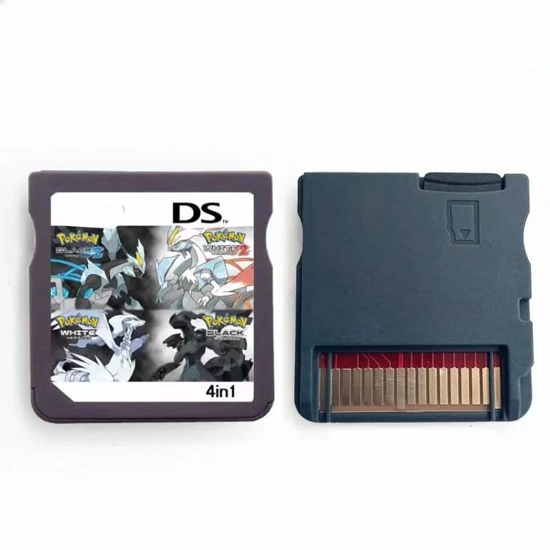 Cartouches de jeu NDS Série Pokémon Combo 2 en 1, 3 en 1, 4 en 1, jeux anglais compatibles avec Nint