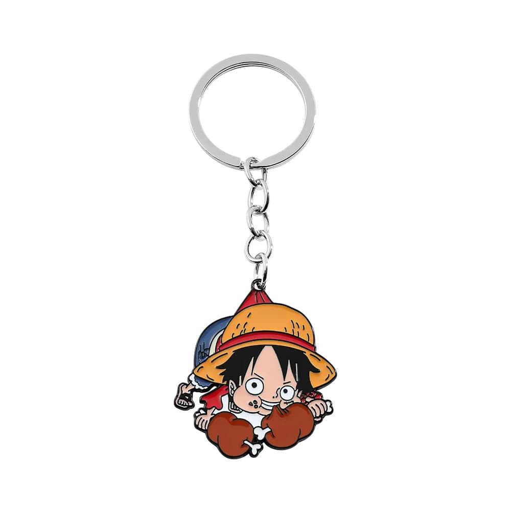 Porte-clés Anime pour enfants, modèle de statue de figurine d'action, cadeaux de jouets,