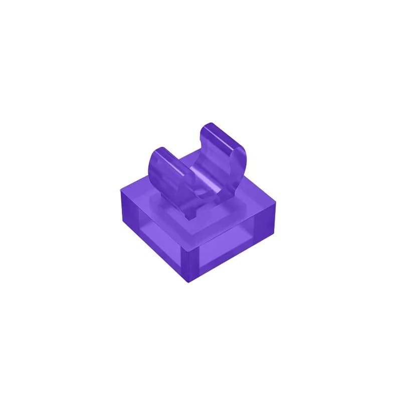 Gobricks GDS-818 carrelage spécial 1x1 avec Clip avec bords arrondis compatible avec lego 15712 2555